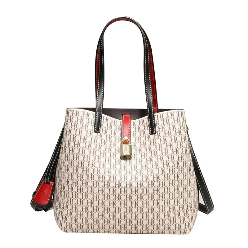Large PU Leather Satchel