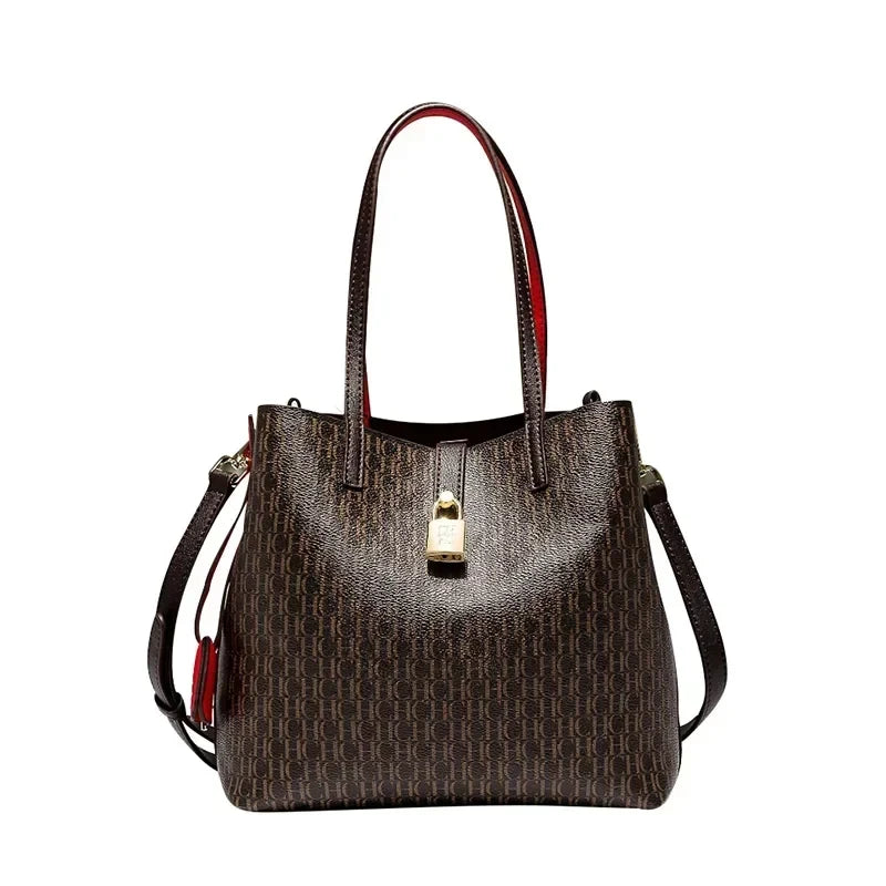Large PU Leather Satchel