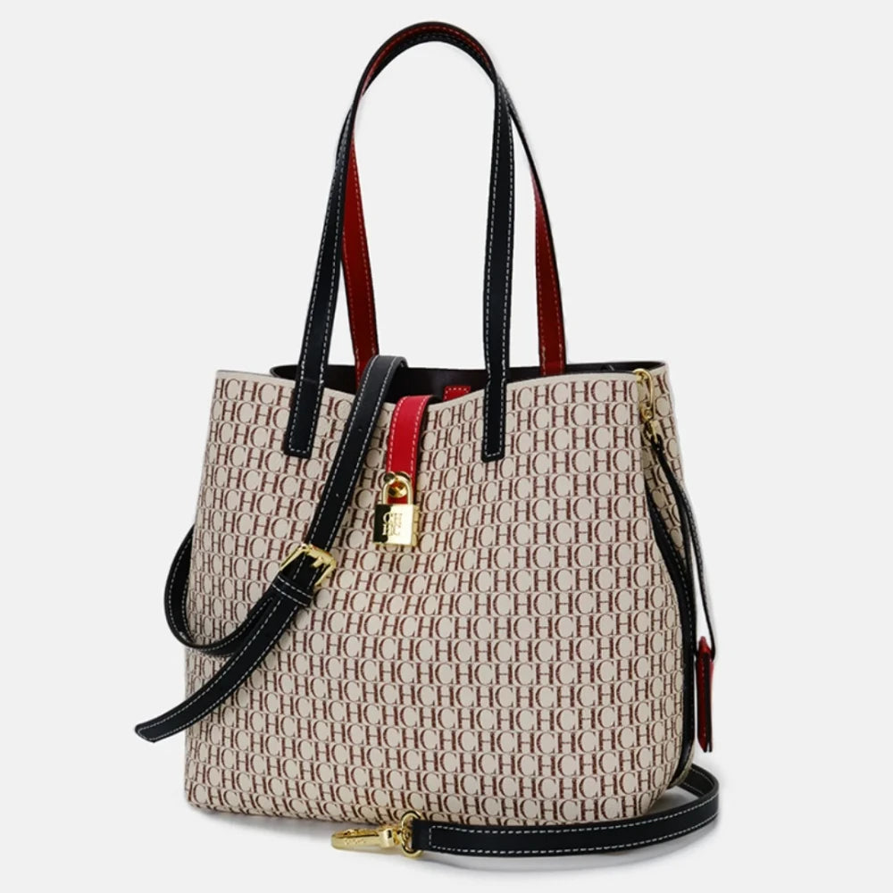 Large PU Leather Satchel
