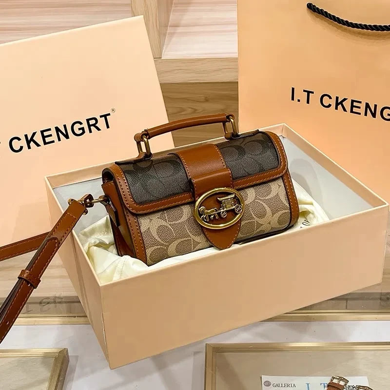 Mini Box Bag Contrast