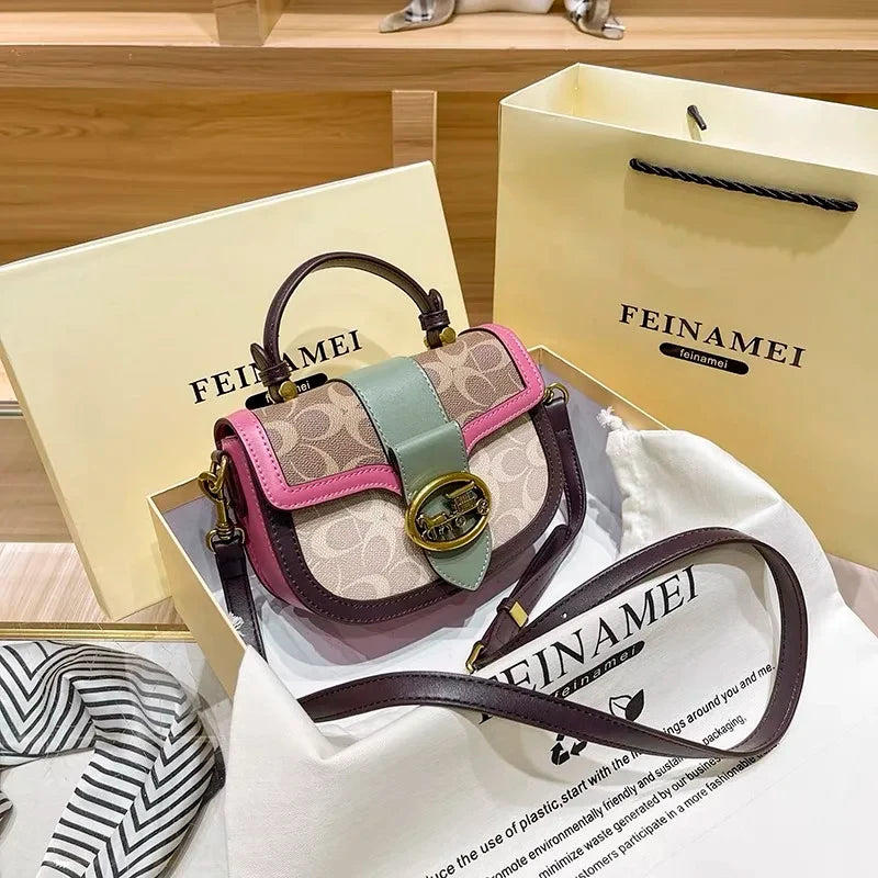Mini Box Bag Contrast