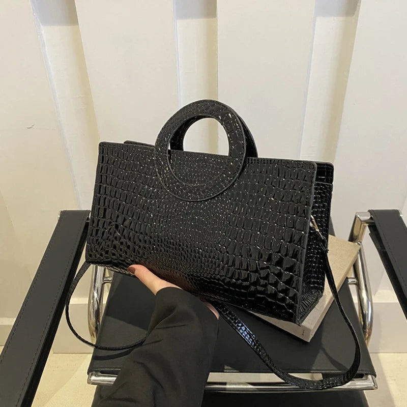 Women's  Crocodile Handbag