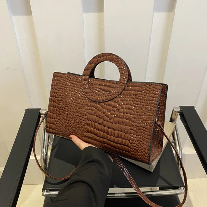 Women's  Crocodile Handbag
