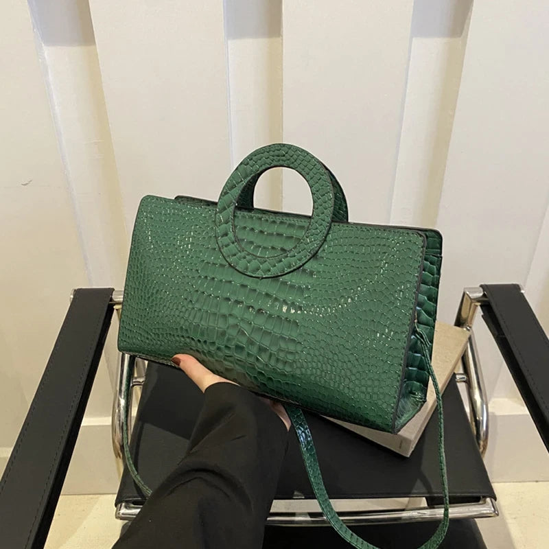 Women's  Crocodile Handbag