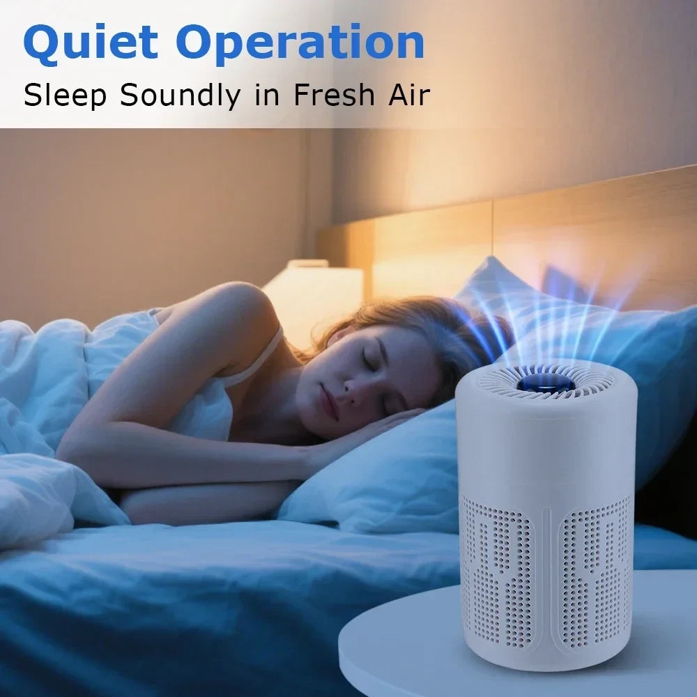 HEPA Air Purifier Smoke Odor