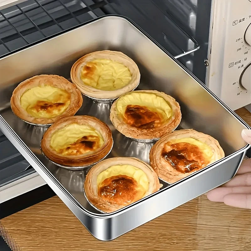 3-Piece Stainless Steel Food Containers