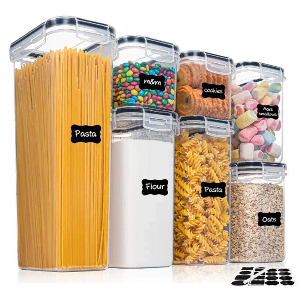 7-Piece BPA-Free Food Containers