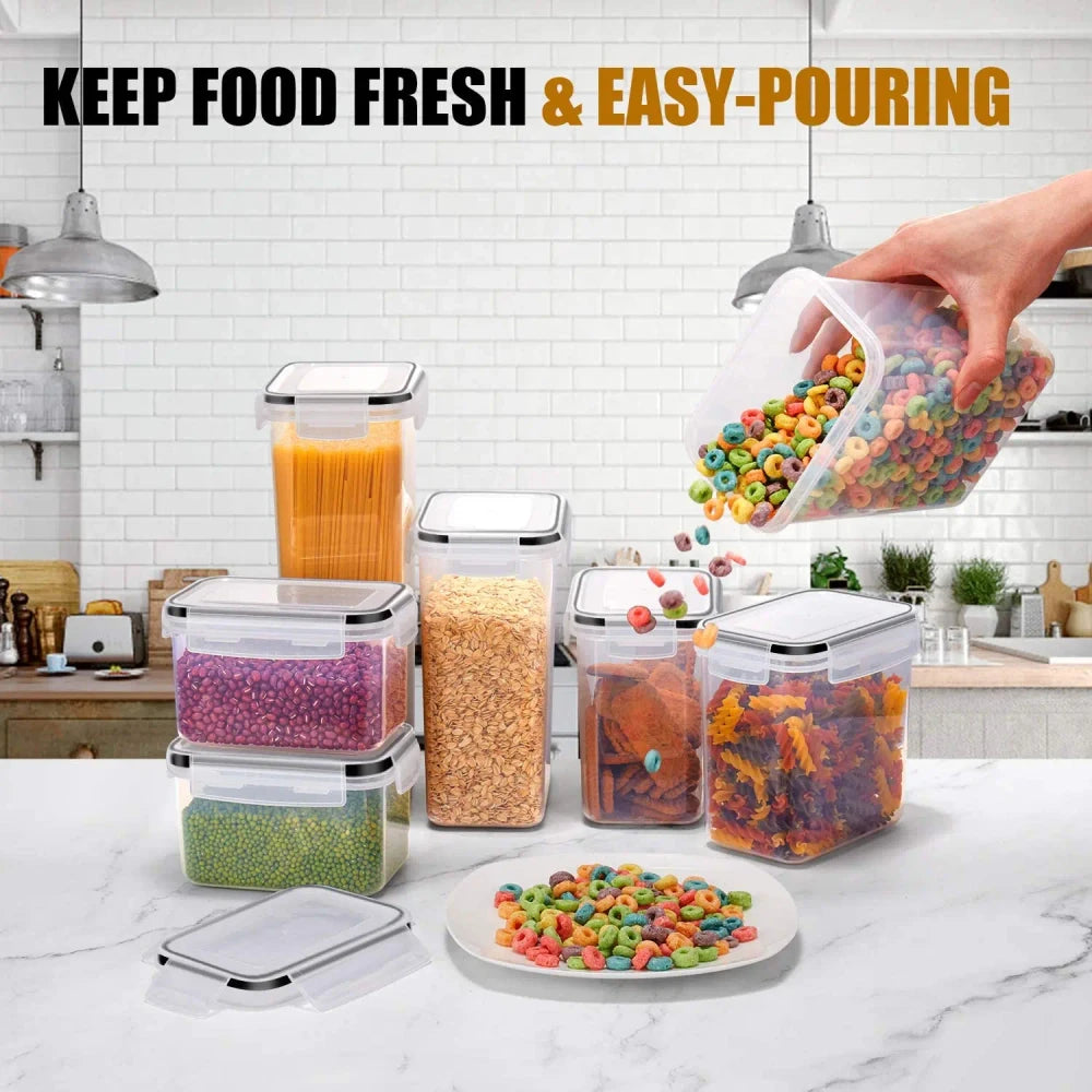 7-Piece BPA-Free Food Containers