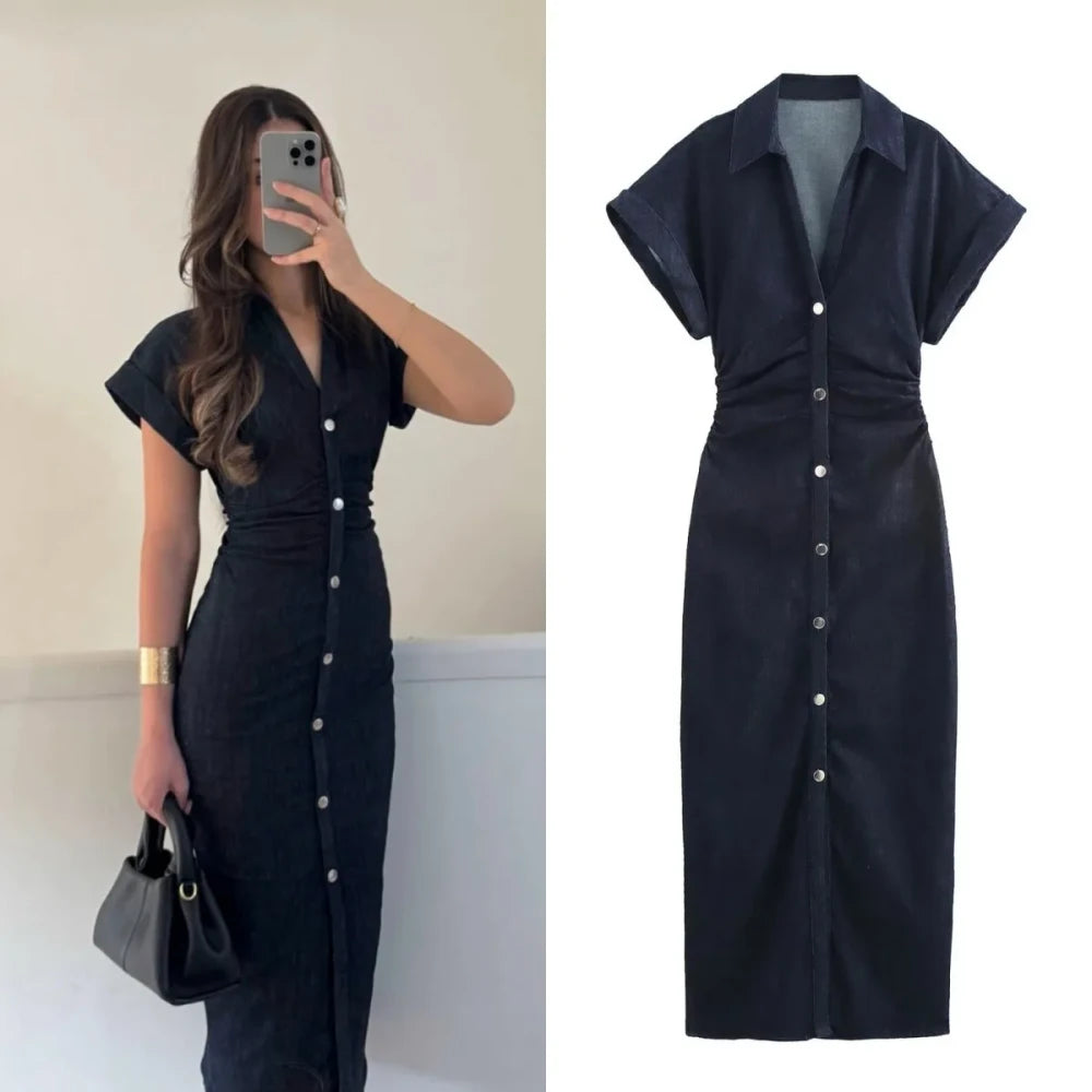 1975 Series Denim Dress
