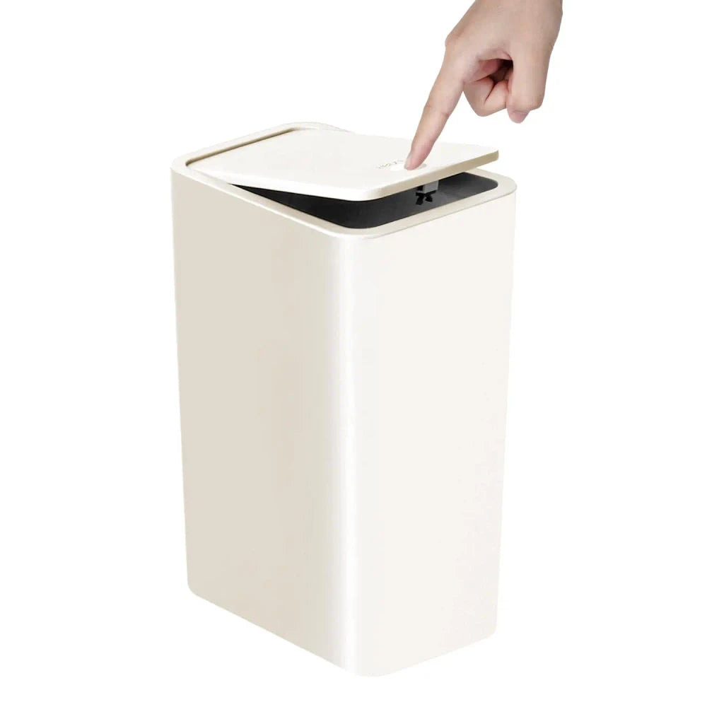 10L Press Top Trash Can