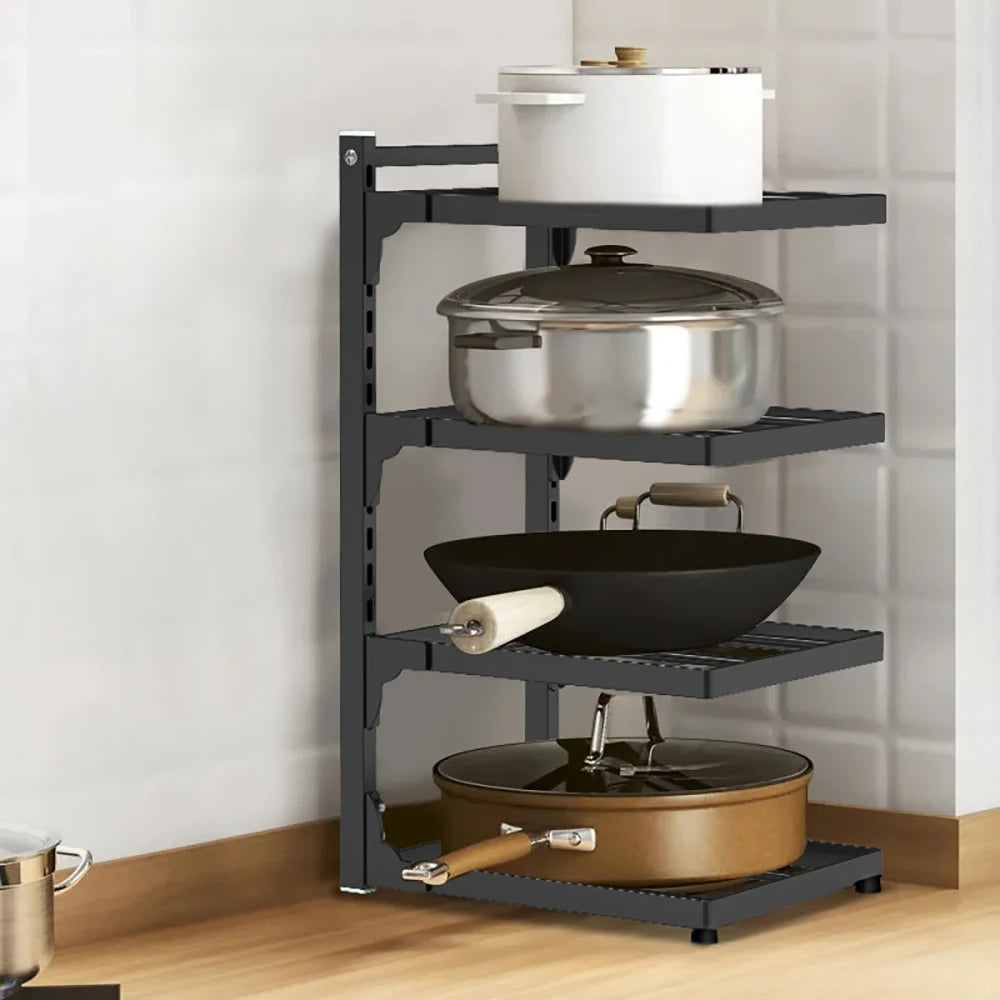 Adjustable Pot Rack 2-4 Tiers