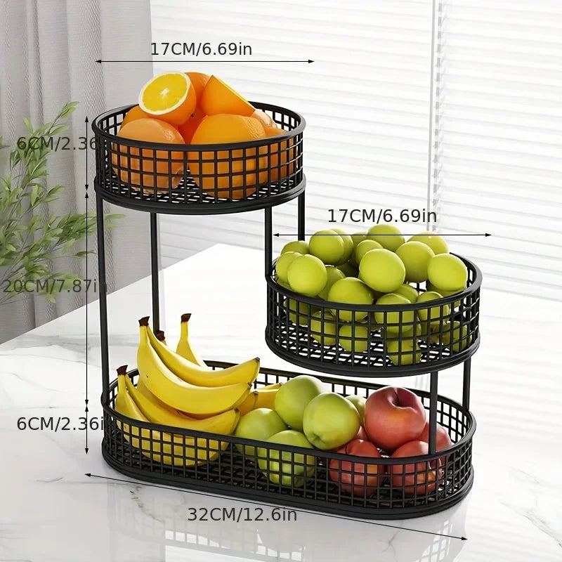 Stainless Steel Metal Fruit Basket