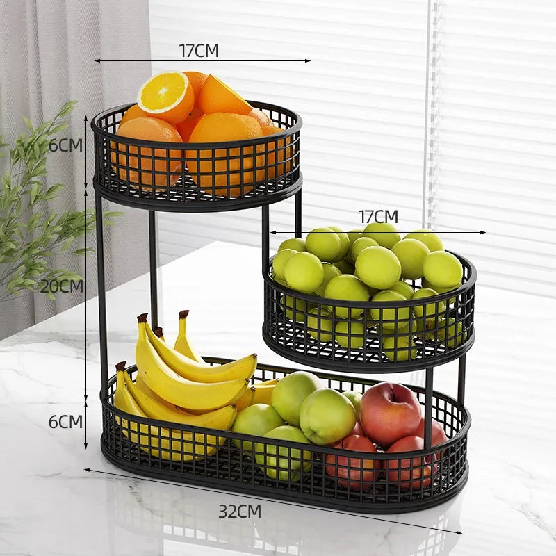 Stainless Steel Metal Fruit Basket