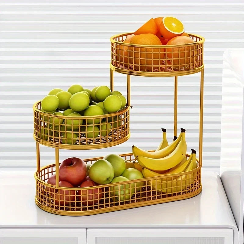Stainless Steel Metal Fruit Basket