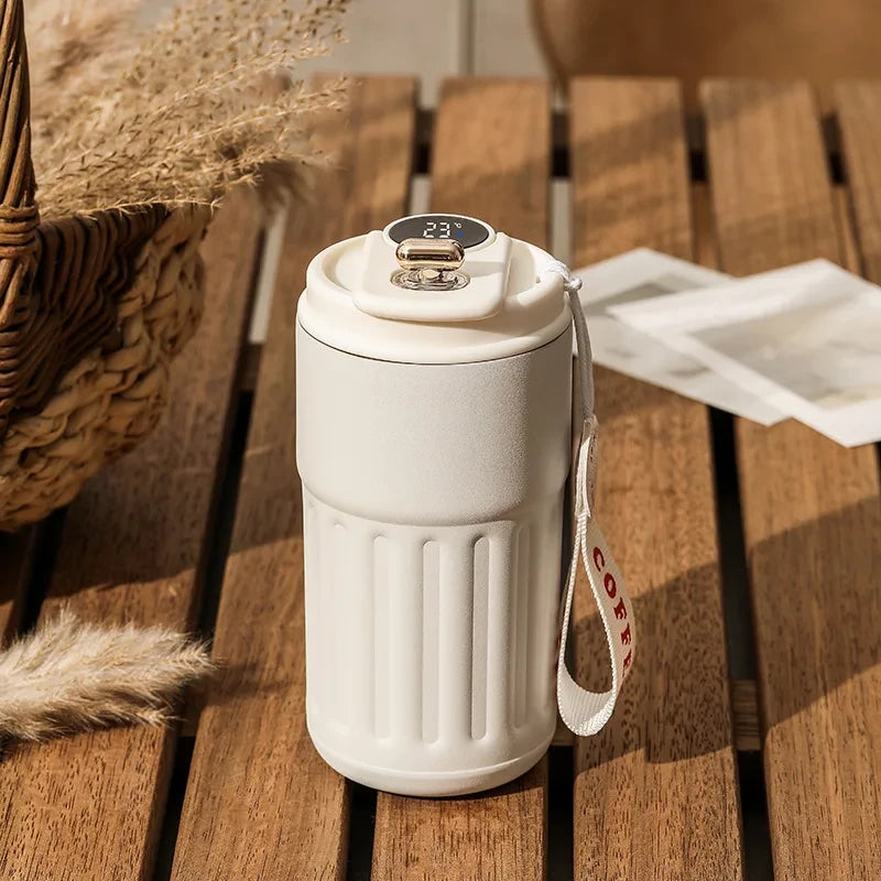 450ML LED Temperature Display Water Bottle