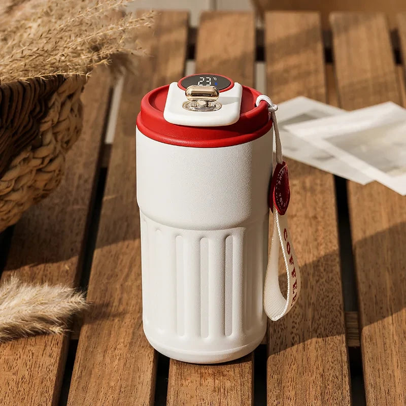 450ML LED Temperature Display Water Bottle